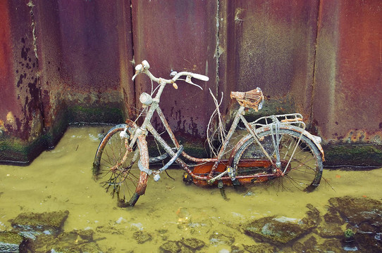 生銹的自行車