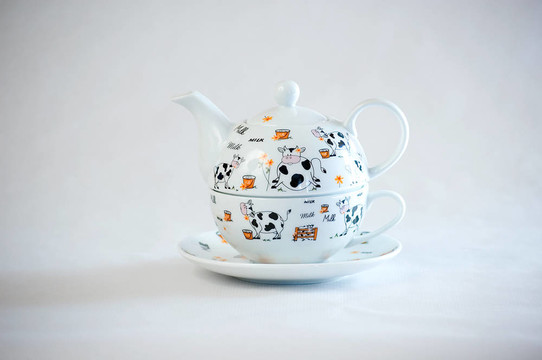 茶壺的奶牛