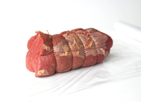 烤牛肉的塑料