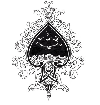 紋身藝術(shù)素描；部落設(shè)計(jì)