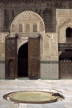 伊斯蘭學(xué)校；Fez。