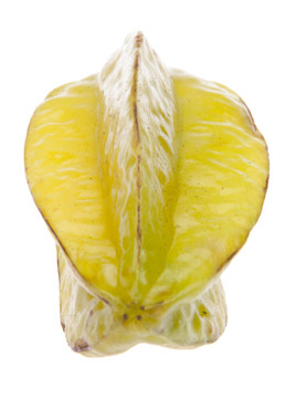 carambolastarfruit孤立White