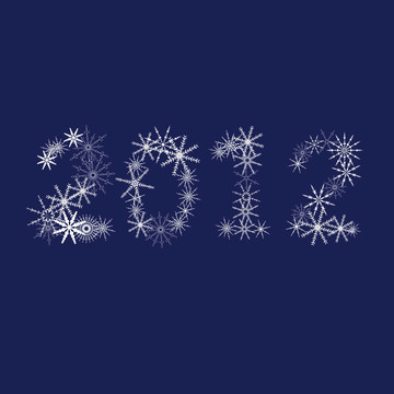 雪花2012插畫