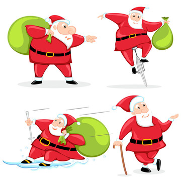 Santa與圣誕禮物