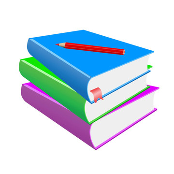 鉛筆和書