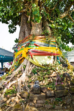 Wat Na Phramane与著名寺院佛像ajutthaya
