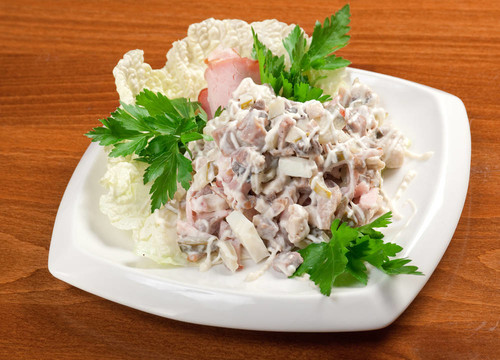 健康肉火腿沙拉