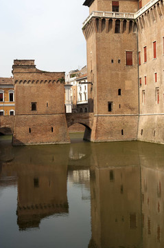 Ferrara（Emilia Romagna；意大利）-中世紀(jì)的城堡
