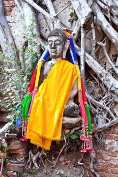 佛被寺廟Wat Phra Si sanphet根區(qū)