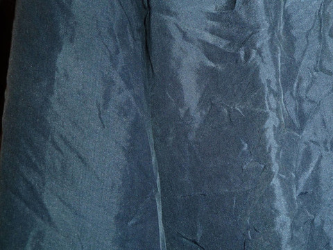 藍(lán)色的絲綢