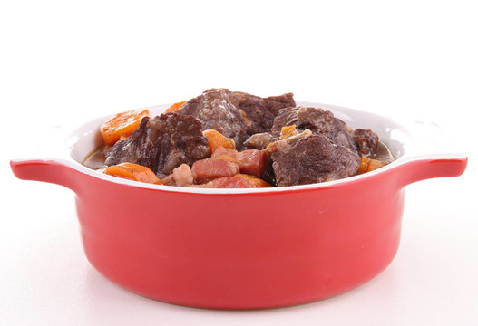 孤立的牛肉