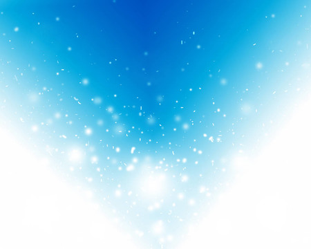 具有雪光的藍(lán)色抽象組合物