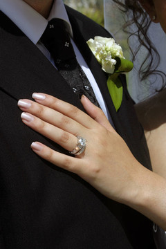新娘的結(jié)婚戒指