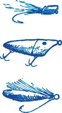 釣魚用的誘餌