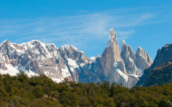 Cerro Torre山；巴塔哥尼亞；阿根廷