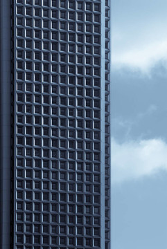 辦公建筑的窗戶