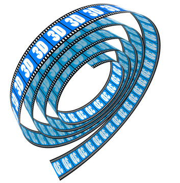 3D電影滾下