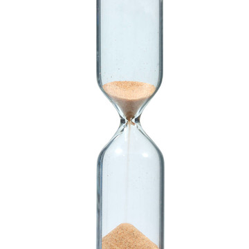 Sandglass白色隔離