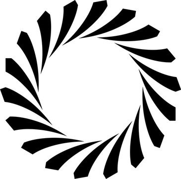 黑色圓形設(shè)計