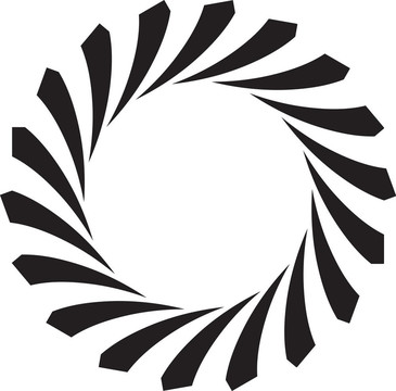 黑色圓形設(shè)計