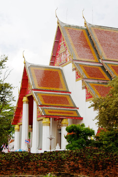 國王宮殿笏mongkolpraphitara Ayutthaya；泰國