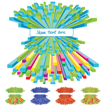 抽象動態(tài)背景模式