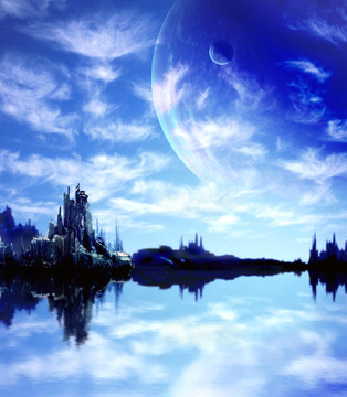 夢幻星球上的風景