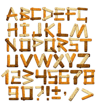 竹字母