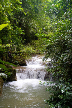 Erawan Waterfall；Kanchanaburi；泰國