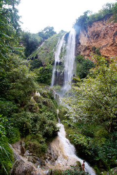 Erawan Waterfall；Kanchanaburi；泰國(guó)