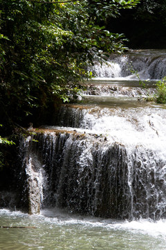 Erawan Waterfall；Kanchanaburi；泰國
