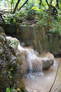Erawan Waterfall；Kanchanaburi；泰國