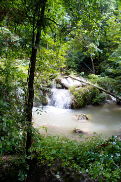 Erawan Waterfall；Kanchanaburi；泰國
