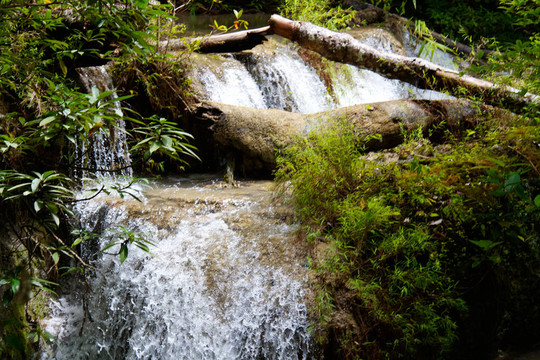 Erawan Waterfall；Kanchanaburi；泰國