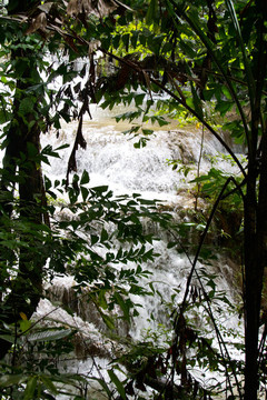 Erawan Waterfall；Kanchanaburi；泰國