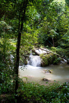 Erawan Waterfall；Kanchanaburi；泰國