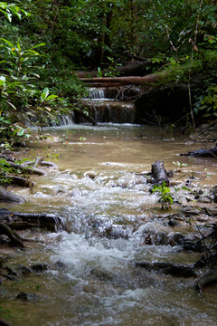 Erawan Waterfall；Kanchanaburi；泰國