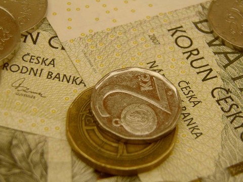 捷克korunas CZK（捷克共和國(guó)法定貨幣）的紙幣和硬幣