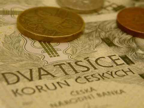 捷克korunas CZK（捷克共和國(guó)法定貨幣）的紙幣和硬幣