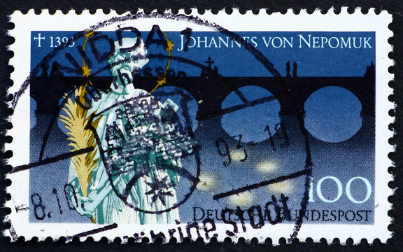 郵票德國1993圣John of Nepomuk