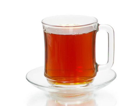 在一杯茶