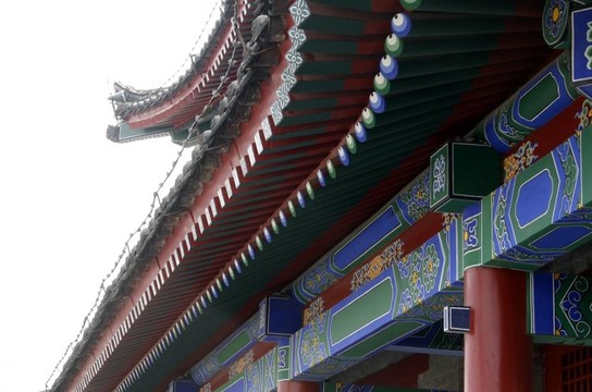 西安市中心；中國住宅的細節(jié)