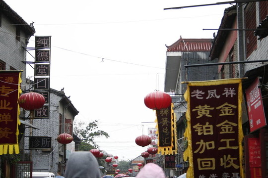 洛陽老城區(qū)的建筑