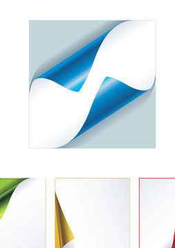 多色現(xiàn)實(shí)貼紙與文字的地方