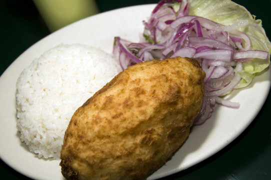 爸爸rellena秘魯土豆食品