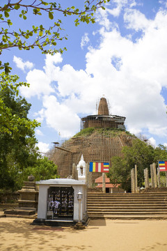 Abhayagiriya Dagoba；阿努拉德普勒；斯里蘭卡