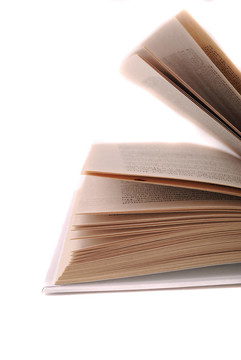 打開的書