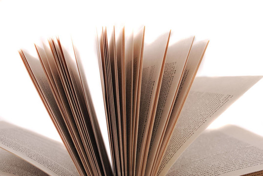 打開的書