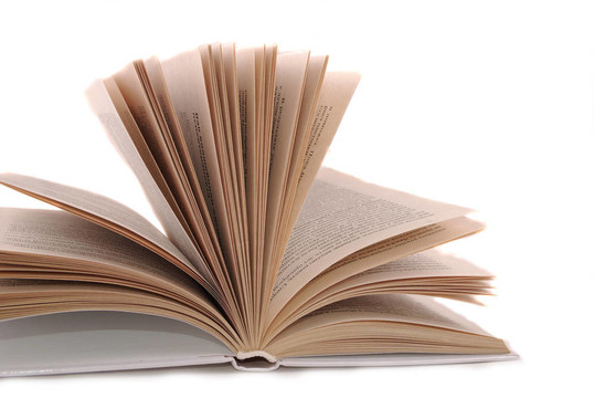 打開的書