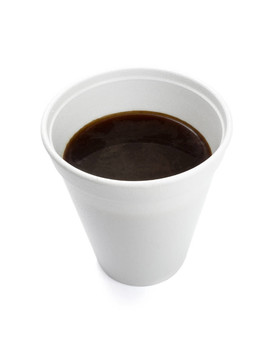 一杯咖啡飲料食品